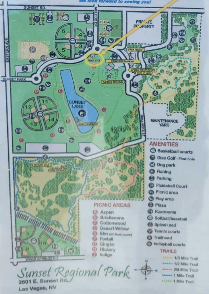 Sunset Park Map