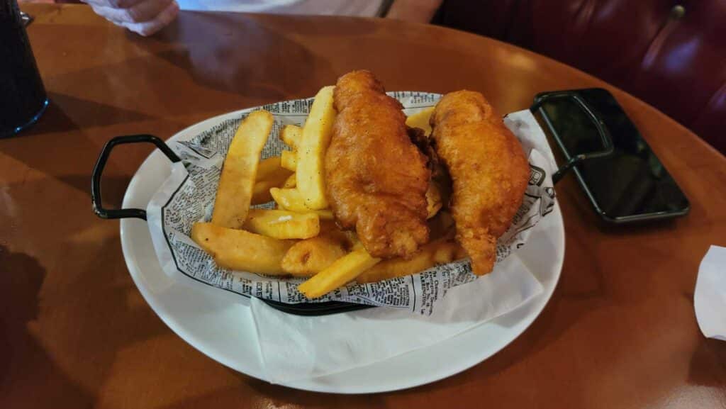 Village Pub Fish and Chips