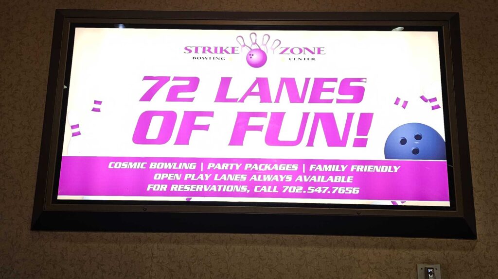 72 lanes of fun