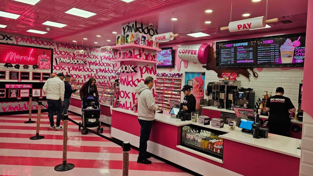 Pinkbox Doughnuts at the Plaza Hotel Store