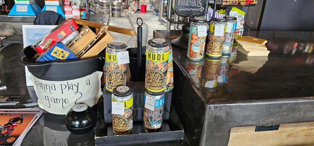 HUDL Brewing Company Items