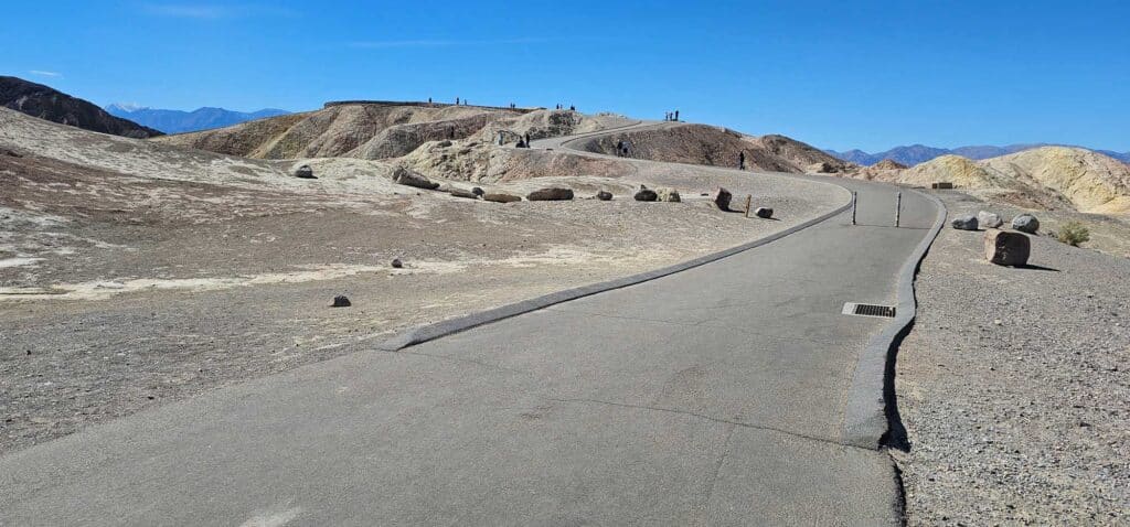 Trail Up To Zabriskie